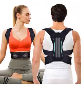 lot 31145 image: Mercase Posture Corrector with Adjustable Back Support for Men and Women,Comfortable Breathable Support Back Brace Provide Pain Relief for Neck, Back, Shoulders,Posture Brace(XL Under Bust 39-50)