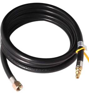 lot 31175 image: KIBOW 10Ft Low Pressure Propane Quick-Connect Hose-38 Inch SAE Female Flare Fitting & Male Full Flow Plug for RVs