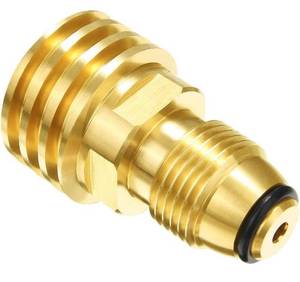 lot 32875 image: Joywayus Propane Tank Adapters Converts LP Tank POL Service Valve to QCC1 Brass Solid Universal Fit (Type 1)