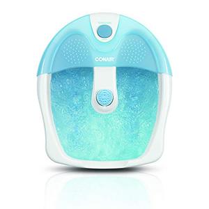lot 31388 image: Conair Pedicure Foot Spa with Bubbles and Pinpoint Massage Attachment