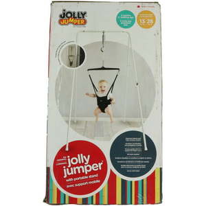 lot 31410 image: Jolly Jumper Exerciser with Portable Stand, White