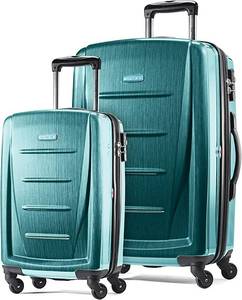 lot 45969 image: Samsonite Winfield 2 Hardside Expandable Luggage, Cactus Green, 2-Piece Set (2024)