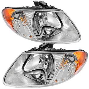 lot 46962 image: AUTOSAVER88 OE Style Headlight Assembly Compatible with Dodge Caravan 01-07  Chrysler Town and Country 2001-2007  (Fits Base Model ONLY)