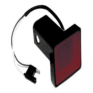 lot 47403 image: RECEIVER TUBE COVER 2 SQ. BRAKE LIGHT W4-FLAT PLUG UNBRANDE