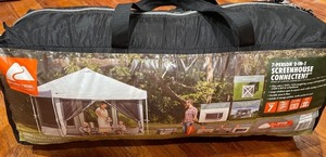 lot 1314 image: Camping Tent House 7 Person Tent Screen Outdoor (2 Doors) SCREENHOUSE ONLY