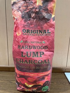 lot 1332 image: Hardwood Lump Charcoal 17.6 lb bag