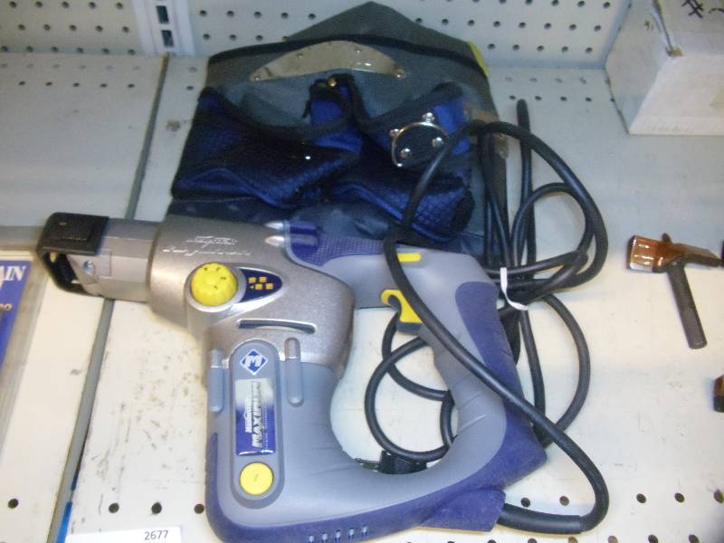 Mastercraft Maximum Electric Pnumatic action Multi Nailer. Complete