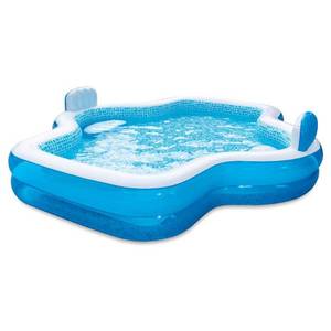 lot 1336 image: Summer Waves Elegant Family Rectangular Inflatable Pool