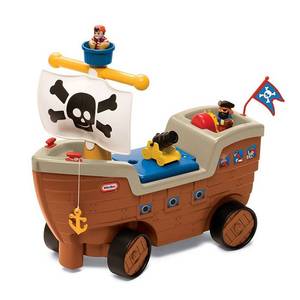 lot 1385 image: Little Tikes Play n Scoot Pirate Ship