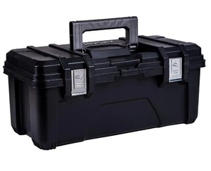 lot 1313 image: Husky 26 Portable Plastic Tool Box