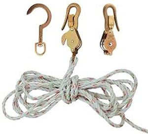 lot 1321 image: Klein Tools Block &amp Tackle 259 Anchor Hook Spliced