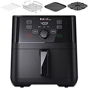 lot 75554 image: Instant Pot 5.7Qt Vortex Air Fryer bundle