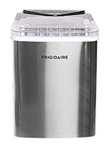 lot 75565 image: Frigidaire EFIC123-SS Counter Top Maker Produces 26 pounds Ice per Day Silver