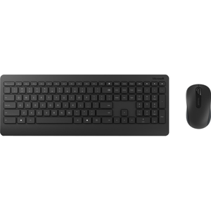 lot 75575 image: Microsoft - Desktop 900 Full-size Wireless Keyboard and Mouse Bundle - Black
