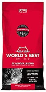 lot 75577 image: WORLDS BEST CAT LITTER Multiple Cat Unscented, 32-Pounds (B087QSXS9K)