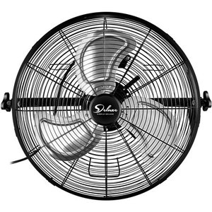 lot 75602 image: Simple Deluxe 18 inch Industrial Wall Mount Fan 3 Speed Commercial Ventilation Metal Fan for Warehouse Greenhouse Workshop Patio Factory and Basement - High Velocity