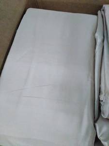 lot 30842 image: HPD Half Price Drapes Faux Silk Taffeta Curtains for Living Room 50 X 120 (1 Panel), PTCH-JTSP130907-120, Antique Beige