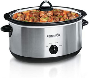 lot 46021 image: Crock-Pot 7-Quart Oval Manual Slow Cooker
