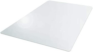 lot 46024 image: Floortex Long & Strong, Hall Runner Mat, Clear PVC Floor Protector Roll, for Hard Floors   (120 x 550 cm)