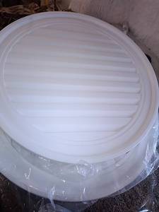 lot 46038 image: US Window and Floor 2 Cordless Faux Wood Blinds, Fit Windows 30 78 - 31 18, (Blind Size 30 12 x 36), Inside Mount