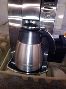 lot 46044 image: Mr. Coffee Coffee Maker, Programmable Coffee Machine with Auto Pause, 10 Cups, Stainless