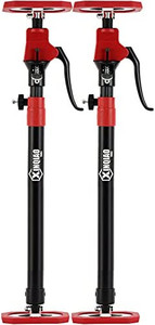 lot 47584 image: XINQIAO Third Hand Tool 3rd Hand Support System, Premium Steel Support Rod with 154 LB Capacity for Cabinet Jack, Drywall Jack& Cargo Bars, 2 Ft- 3.8 Ft Long, 2 PC