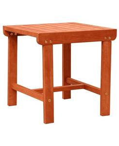 lot 50951 image: Vifah Malibu Outdoor Patio Wood Side Table