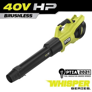 lot 8094 image: RYOBI 40V HP Brushless 190 MPH 730 CFM Cordless Battery Jet Fan Leaf Blower (Tool Only)