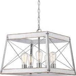 lot 1019 image: Progress Lighting Bradberry collection - Pendant Antique White P500250 141