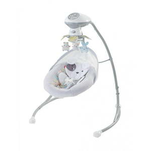 lot 5630 image: Fisher-Price Sweet Snugapuppy Cradle N Swing, Dual Motion Baby Swing