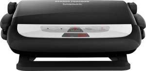 lot 5635 image: George Foreman - 5-Serving Multi-Plate Evolve Grill System - Black
