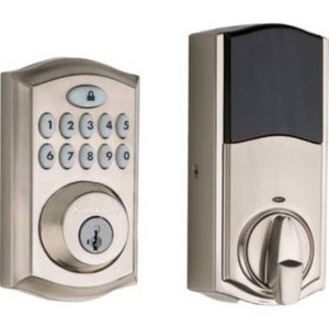 lot 5404 image: Kwikset 913 Smartcode� Traditional Electronic UL Keypad Deadbolt Featuring Smartkey Security in SN