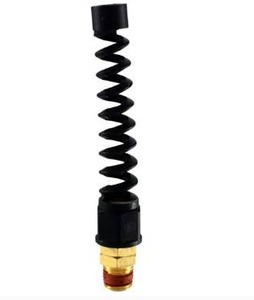 lot 5411 image: Husky 14 in. Field Repairable PU Hose End (D), Black, 5.25