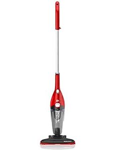 lot 5613 image: Dirt Devil 3-in-1 Mini Stick Bagless Vacuum Cleaner with Removable Hand Held Vac, Lightweight, SD22015PC, Red (B089WYMRS4)