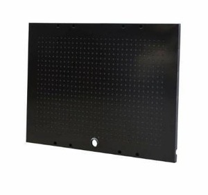 lot 10162 image: Husky 2-Pack Steel Pegboard Set in Black (36 in. W x 26 in. H) for Ready-to-Assemble Steel Garage Storage System
