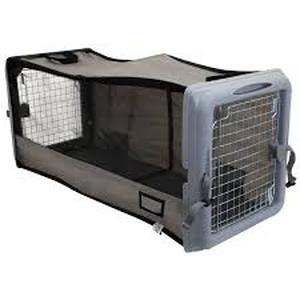lot 5685 image: Small Gray Pet Crate