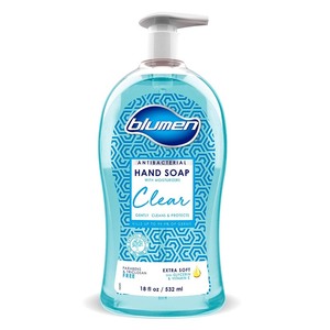 lot 5682 image: Blumen Hand Soap Clear 3pk 18oz Per Bottle