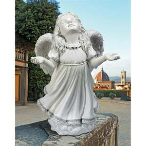 lot 4689 image: Design Toscano In Gods Grace Angel Statue