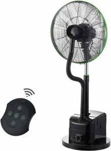 lot 4668 image: Misting Floor Fan