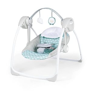 lot 4772 image: Ity by Ingenuity Swingity Swing Easy-Fold Portable Baby Swing