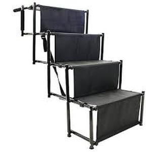 lot 5639 image: Folding 4-Tier Pet Stairs Ramp