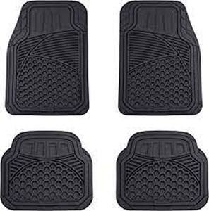 lot 5645 image: Basics Rubber Car Mat Set