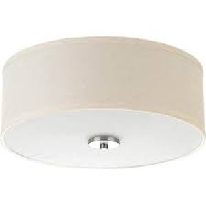 lot 5699 image: Progress Lighting Inspire Collection 2-Light Flush Mount