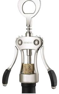 lot 51200 image: Wine Opener, Zinc Alloy Premium Wing Corkscrew Wine Bottle Opener with Multifunctional Bottles Opener, Upgrade