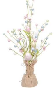 lot 51215 image: LUOZZY Easter Egg Branches Glowing Easter Eggs Tree Decor Tabletop Decor Easter Party Supplies(Style 1)