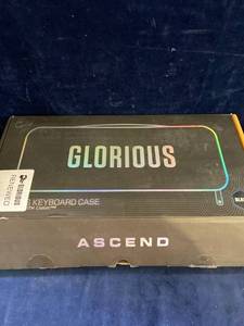 lot 51277 image: GLORIOUS GAMING KEYBOARD CASE BLACK