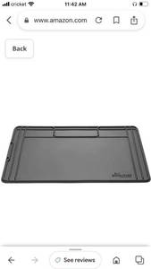 lot 51286 image: SinkMat Waterproof Under The Sink Cabinet Protection Mat, 34 by 22 Inches, Black
