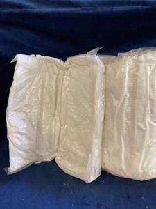 lot 51290 image: 2 OUTDOOR MEMORY FOAM PILLOWS WITH COVERS