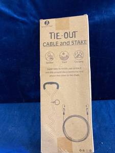 lot 51292 image: COOLTAIL TIE OUT CABLE AND STAKE