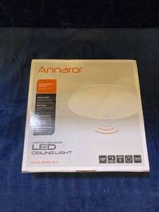lot 51312 image: ANNAROR MOTION SENSOR LED CEILING LIGHT